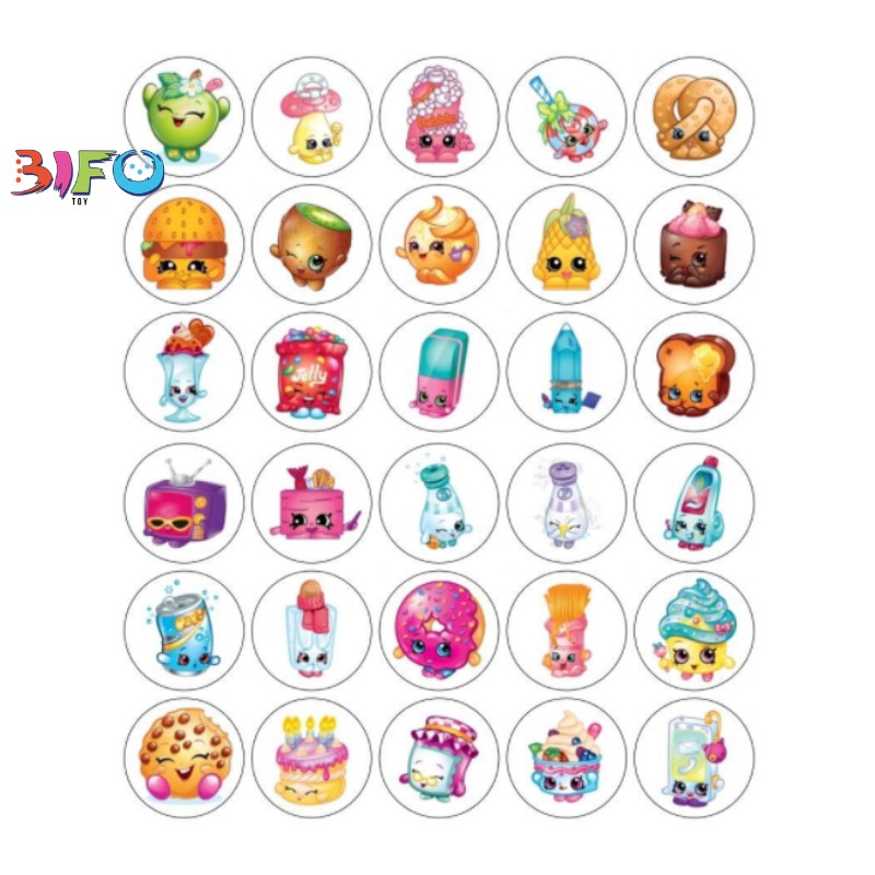 Combo 30 mẫu shopkins cho bé vui chơi thỏa thích, đồ chơi trẻ em thú vị bé thích mê