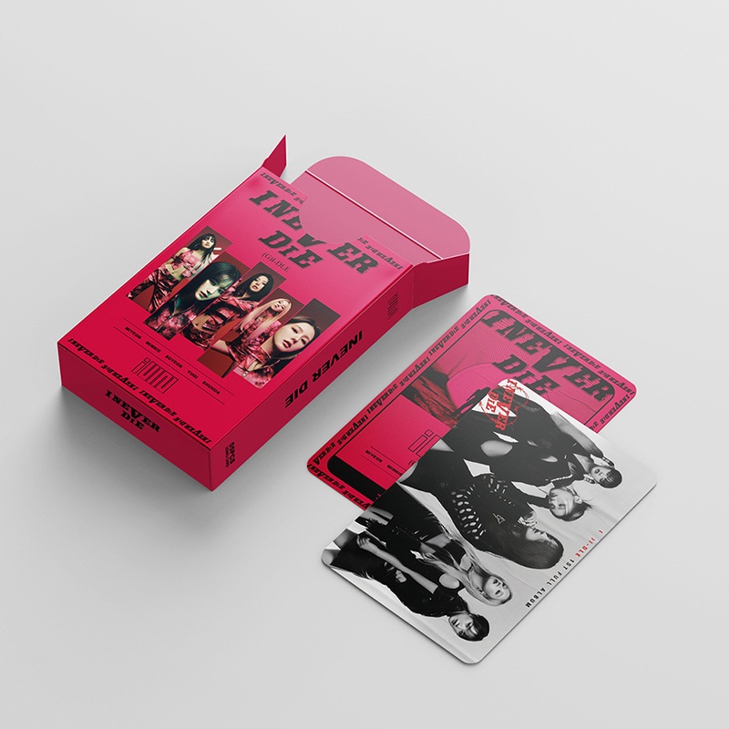 Hộp 55 Tấm Thẻ Ảnh Gedle I NEVER DIE Album LOMO Card Minnie (Hàng Có Sẵn)