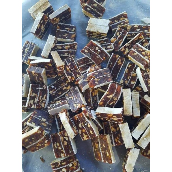 Kẹo chuối dẻo mix gừng, cà chua đậu phộng ít bột nhiều chuối 500g