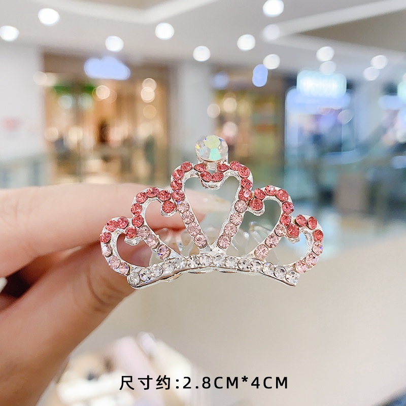 Vương Miện Công Chúa Đính Đá Phong Cách Hàn Quốc Cho Bé