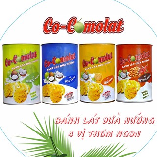 Bánh lát dừa nướng CO-COMOLAT 100% Organic