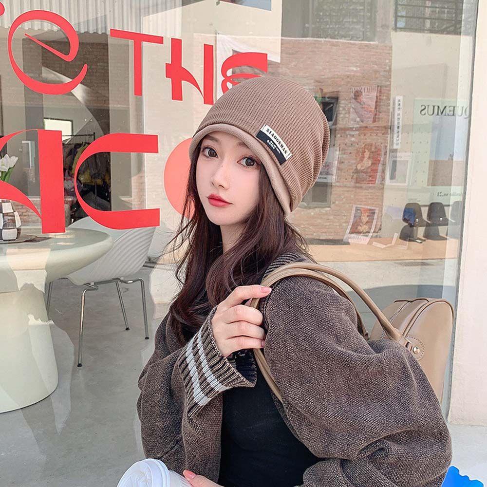 Mũ beanie Màu Trơn Phù Hợp Cho Mùa Thu Đông