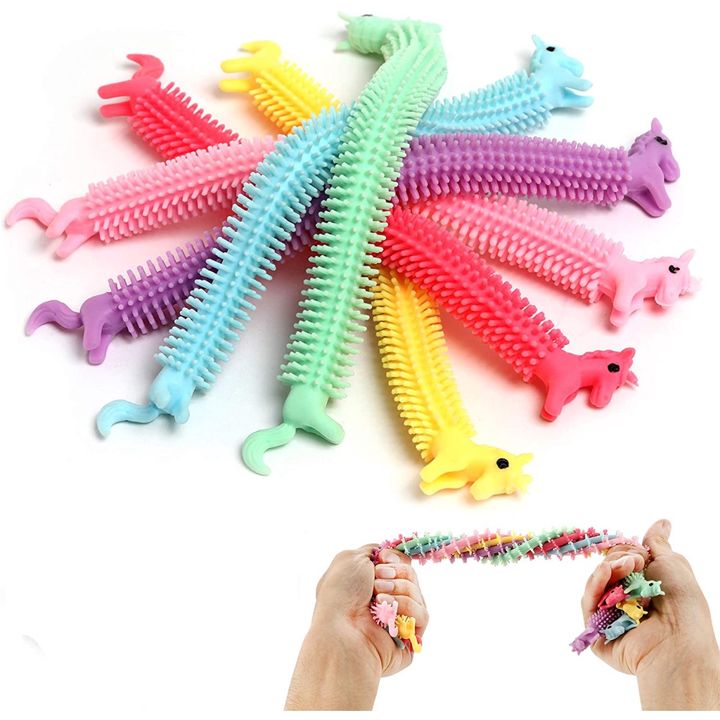 Đồ chơi xốp Squishy giảm áp lực hình sừng kỳ lân dễ thương cho bé