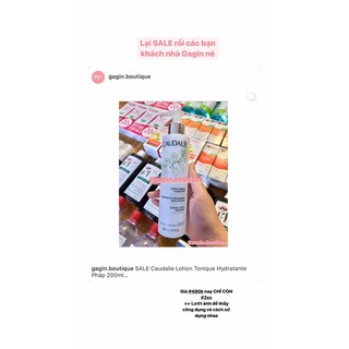 Nước hoa hồng Caudalie 200ml