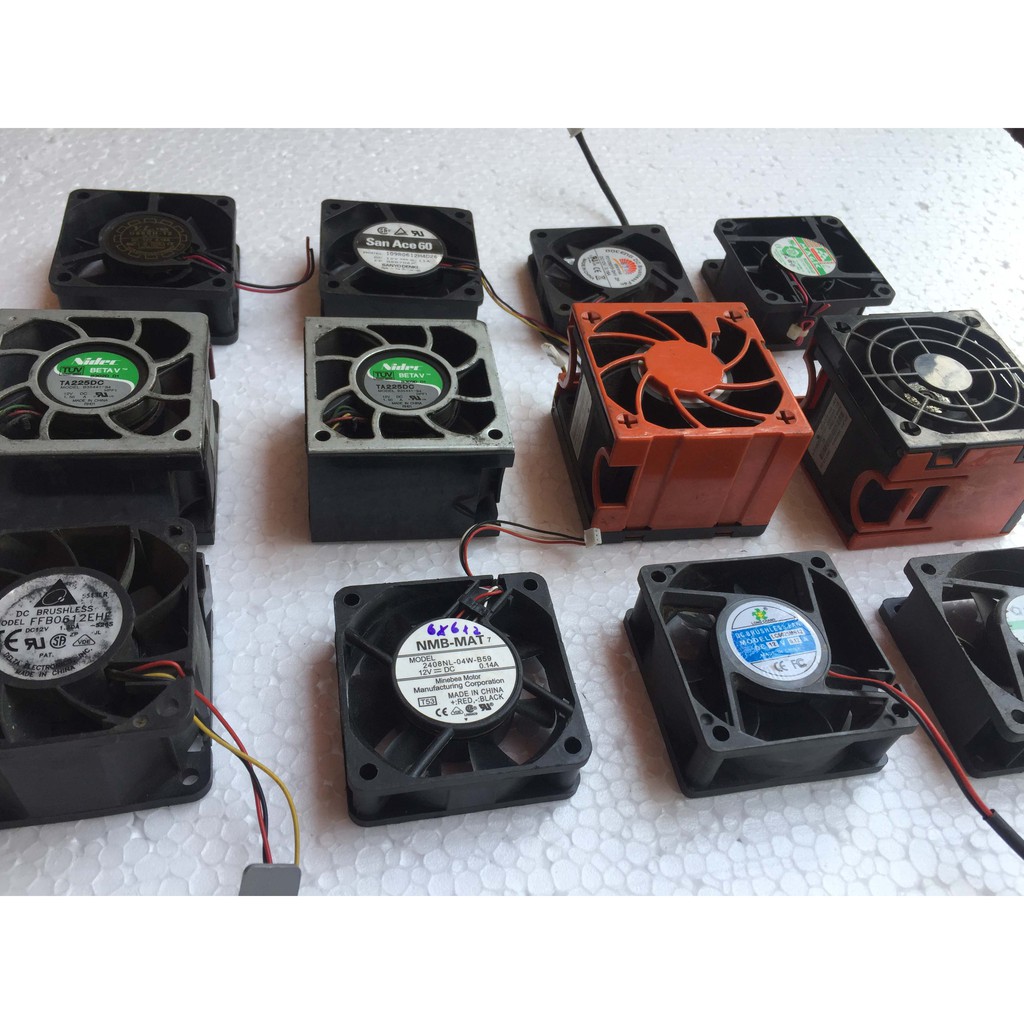 Quạt Fan 12V Fan 6 Siêu Tốc (6x6Cm)