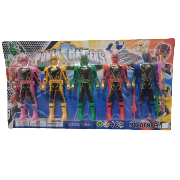 Mô Hình Đồ Chơi Siêu Nhân Power Rangers 5 Fk - 1 Cho Bé