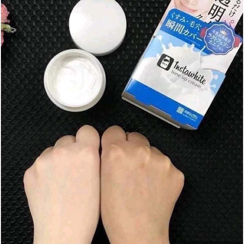 [Hàng Nhật] Kem nâng tone - dưỡng trắng da INSTAWHITE TONE UP CREAM Meishoku Nhật Bản (Japan)