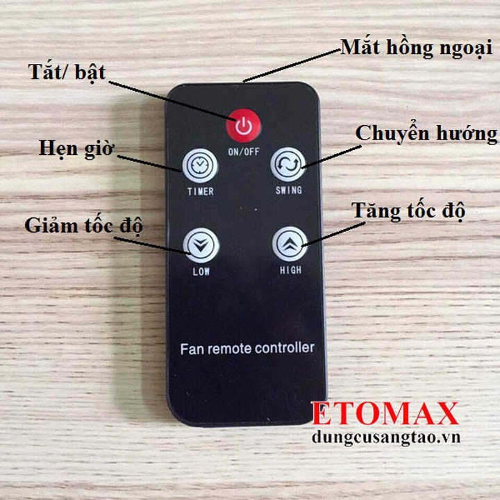 Mạch điều khiển quạt từ xa TOMAX V2