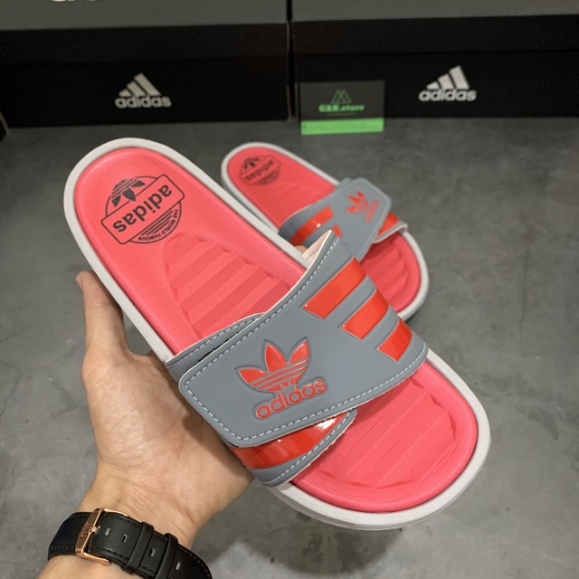 <3 Dép Adidás Adissage Hồng Hcm ️🥇 New :)) S <3 . . 2020 K . : : ' new 2021 '