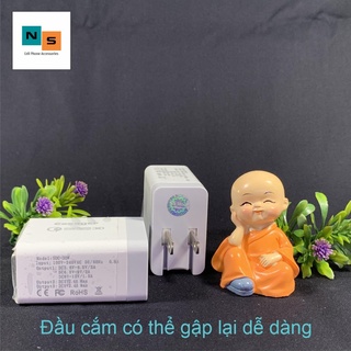 Củ sạc nhanh 3 cổng USB