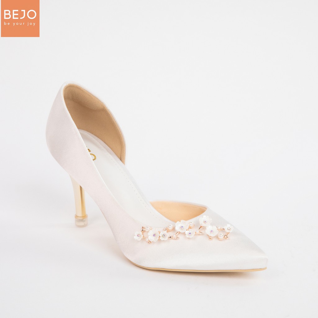 GIÀY CƯỚI - GIÀY CÔ DÂU H51.05 HOA MAI - WEDDING SHOES