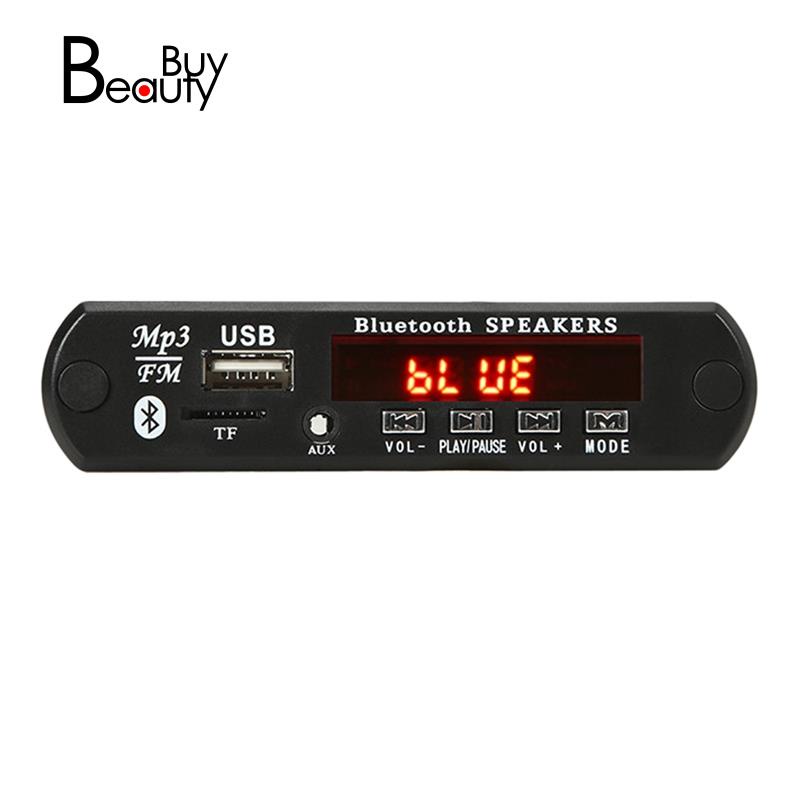 Bảng Mạch Khuếch Đại Âm Thanh Mp3 2x15w 12v Bluetooth 5.0 30w Hỗ Trợ Thẻ Tf Usb Aux Cho Xe Hơi
