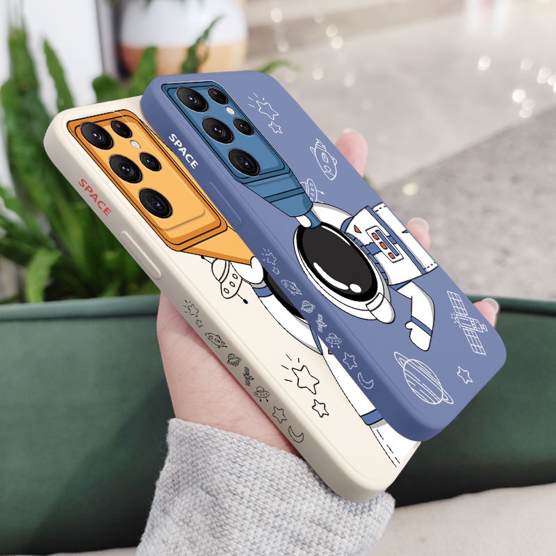 Ốp Điện Thoại In Logo Observer Thời Trang Cho Samsung Galaxy S23 S22 Ultra Plus