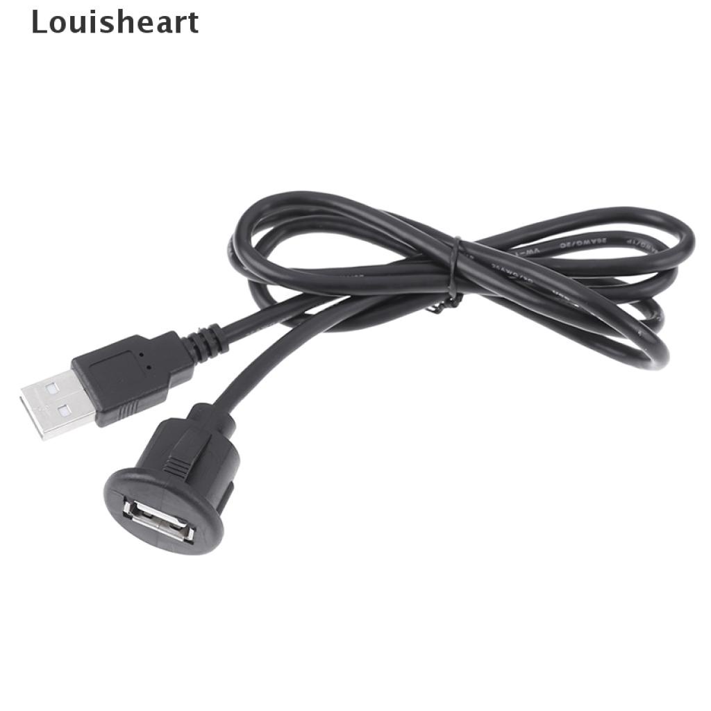 1m Dây Cáp Nối Bảng Điều Khiển Mở Rộng Cổng USB 2.0 Sang Cổng Cắm 1M Cho Xe Hơi