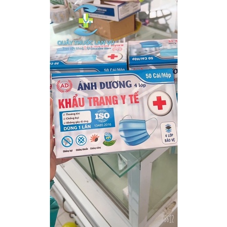 Khẩu y tế ÁNH DƯƠNG 4 lớp