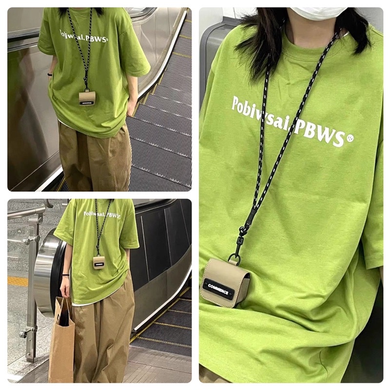 [ Rẻ vô địch ] Áo thun cotton tay lỡ dáng rộng unisex - PBWS