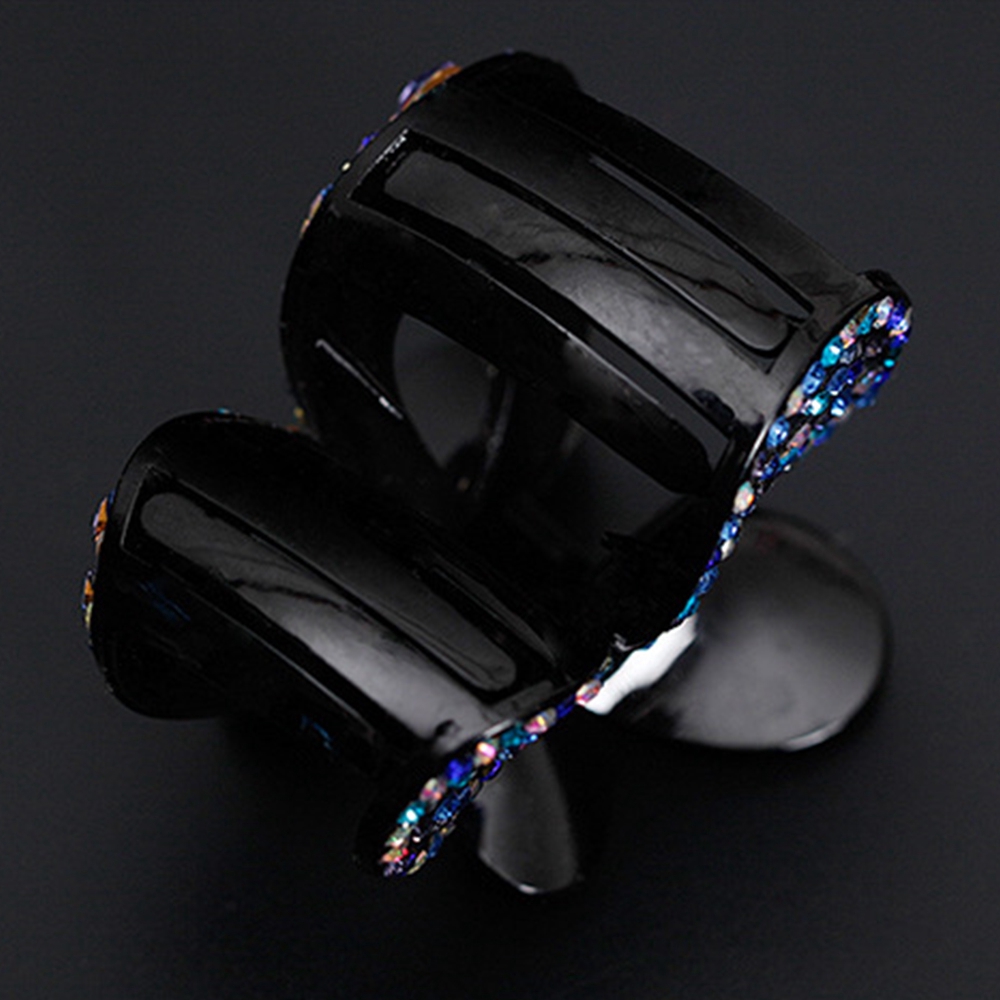 Kẹp tóc đính kim cương giả hình hoa xinh xắn thời trang cho nữ