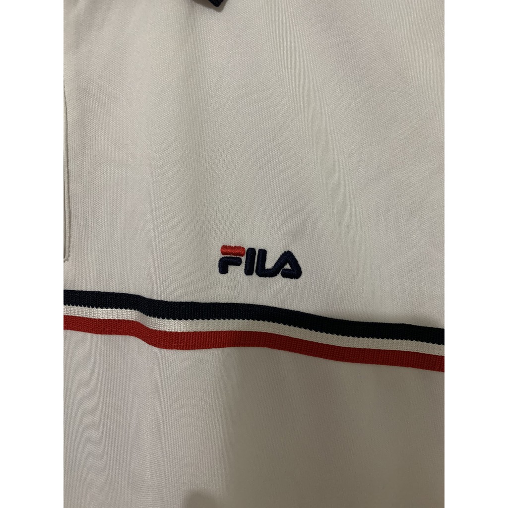 Áo ngắn tay có cổ polo hiệu FILA chính hãng secondhand