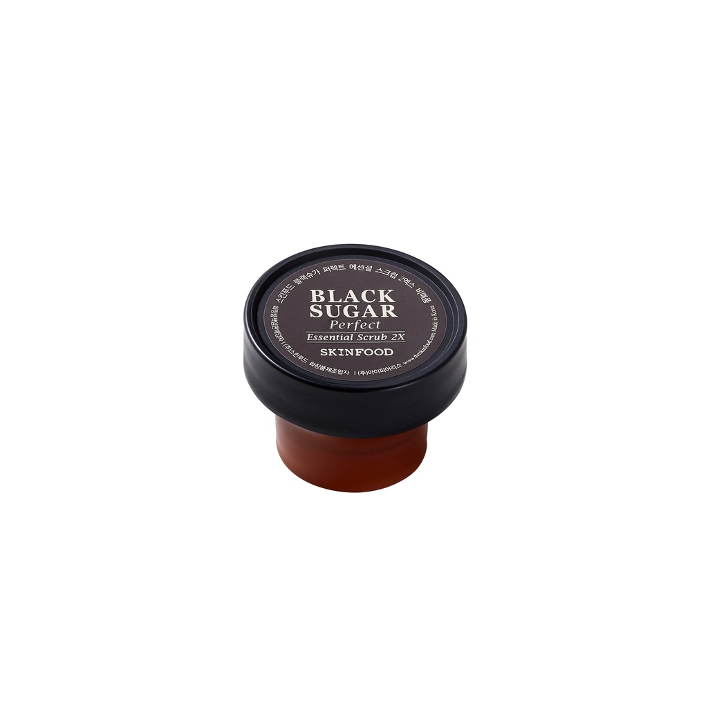 Kem tẩy tế bào chết SKINFOOD Black Sugar Perfect chiết xuất đường đen 2X 10g