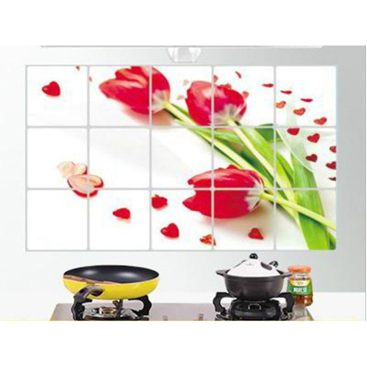 Giấy Dán Bếp Cách Nhiệt 45x 75cm