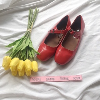 giày ulzzang đỏ order loại 2