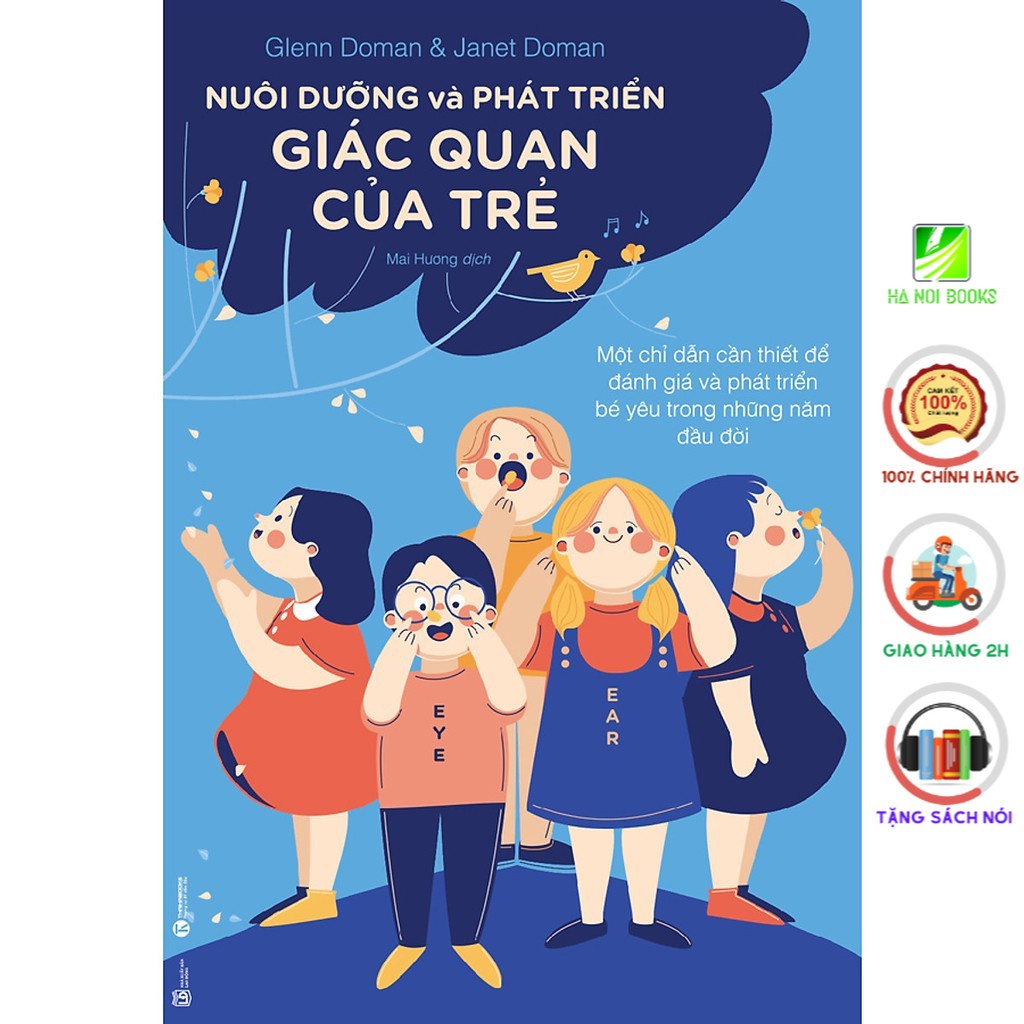Sách - Nuôi Dưỡng Và Phát Triển Giác Quan Của Trẻ - Thái Hà Books