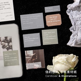 Set giấy trang trí Cherishing Yourself