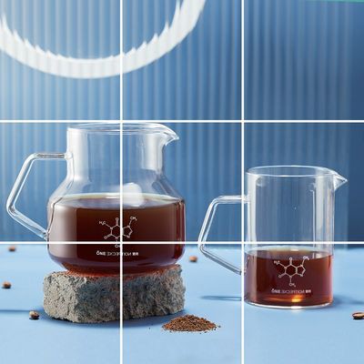 Một ví dụ, tách cà phê bằng tay, bình rộng gốc, thiết kế hario, vật liệu thủy tinh chịu nhiệt Arc520ml