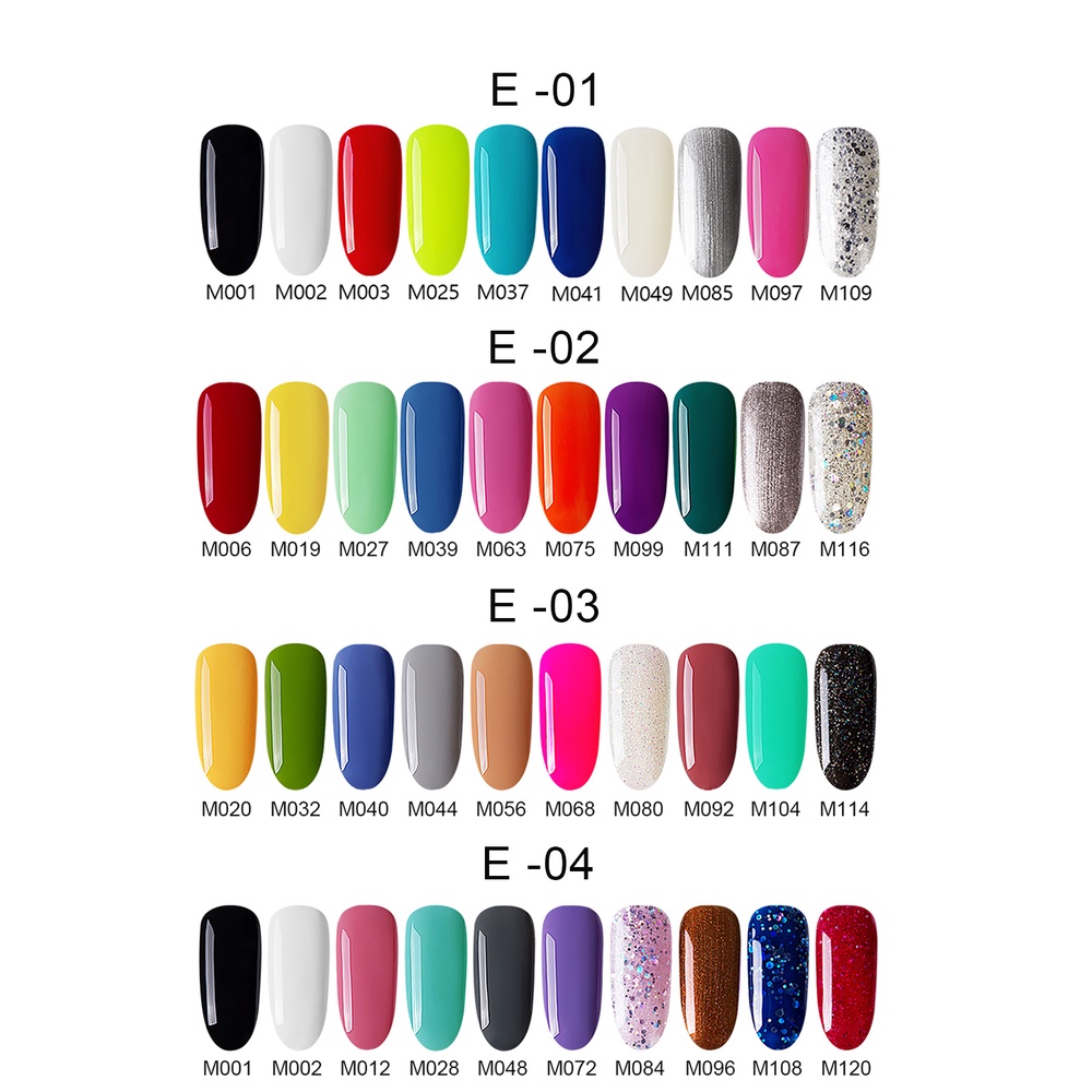 Sơn gel  cao cấp Bộ 10 chai màu Sơn gel +2 chai