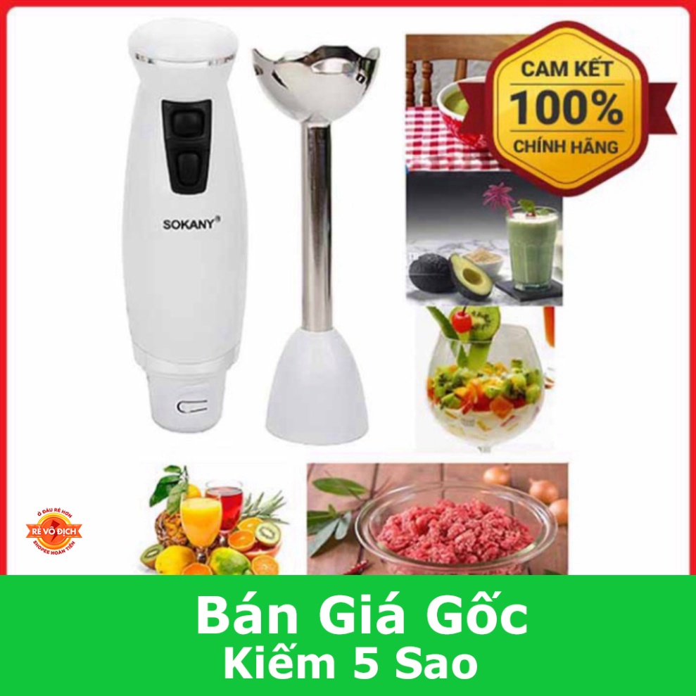 Máy xay đa năng Sokany HB250A CHÍNH HÃNG loại bé, Máy xay cầm tay cao cấp 💖 IMP Mart