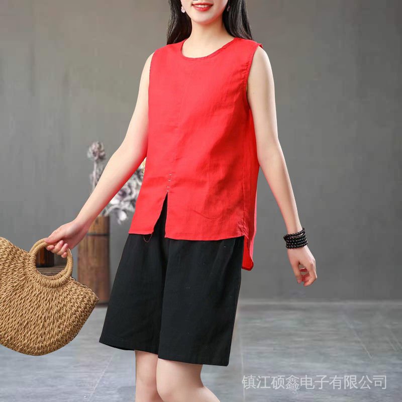 Áo Sát Nách 100% Cotton Form Rộng Mẫu Mới Dễ Phối Đồ Cho Nữ