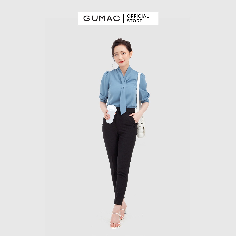 Quần tây nữ cơ bản thời trang GUMAC QB930 phong cách công sở thanh lịch - mẫu mới