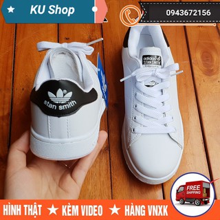Giày stan smith đen trắng nam nữ