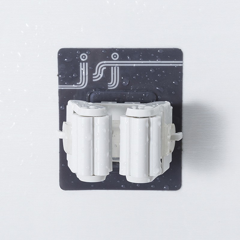 Móc treo cây chổi lau nhà đa năng gắn tường tiện dụng