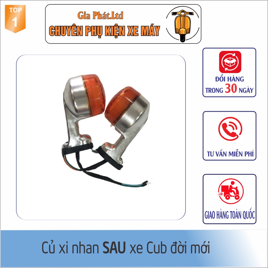 Củ xi nhan SAU xe CUB đời mới-SPD-924(8114)