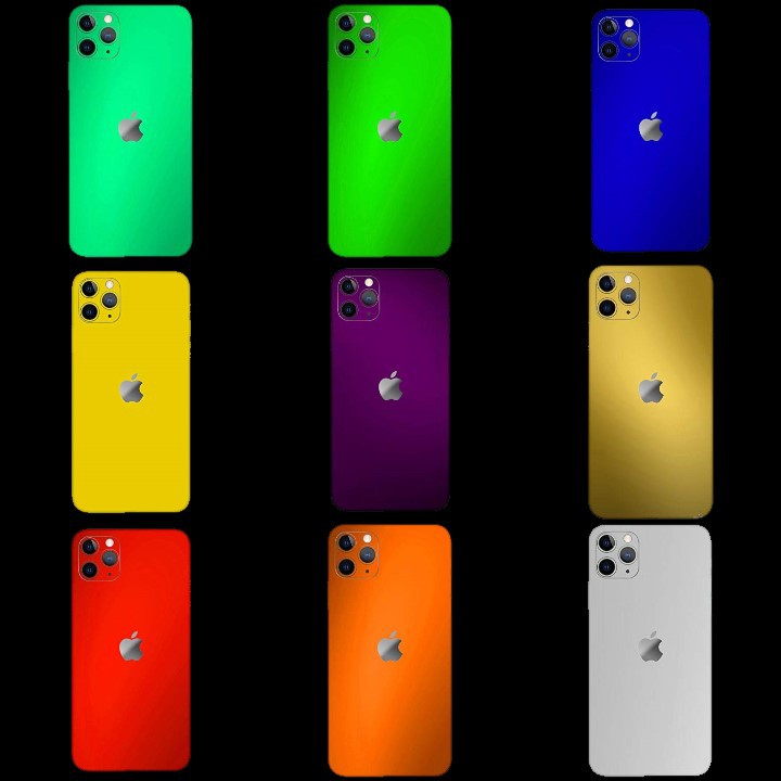 Miếng Dán Decal Xước Đổi Màu Chống Trầy iPhone 11 Pro Max, 11, 11 Pro