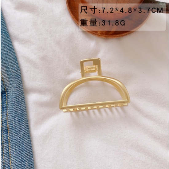 Kẹp tóc kim loại đính ngọc trai nhân tạo thời trang Hàn Quốc thanh lịch CT013