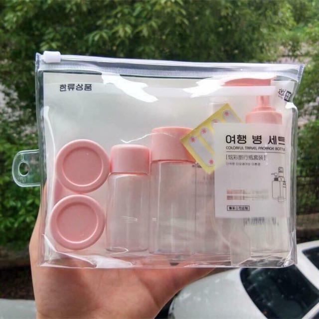 Bộ chiết mỹ phẩm du lịch