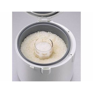 CỐC THUỶ TINH NẤU CHÁO trong nồi cơm điện