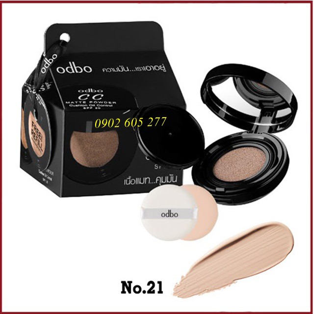 [ᴛᴜᴋᴛᴜᴋ.ʜᴏᴜsᴇ] PHẤN NƯỚC CC Odbo Cushion Oil Control Thái Lan