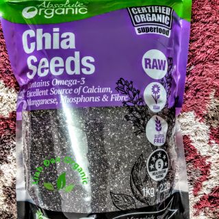 💥COMBO 12 TÚI  Hạt chia Úc Absolute Organic 1 kgCó tem chống giả date 2025