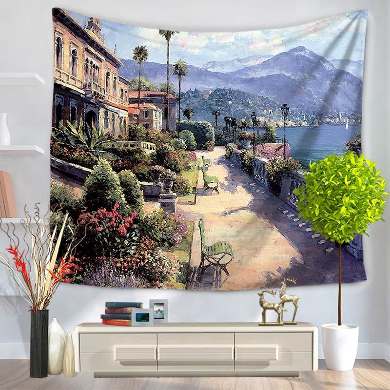 Thảm Treo Tường Trang Trí Phong Cách Vintage