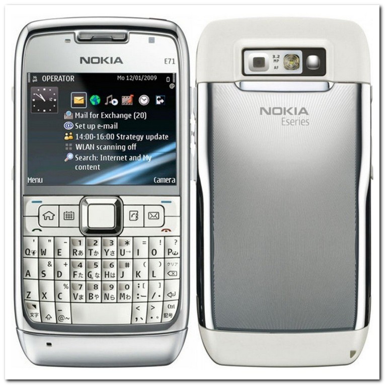 Điện thoại Nokia E71 chính hãng tồn kho - Bảo hành 1 năm