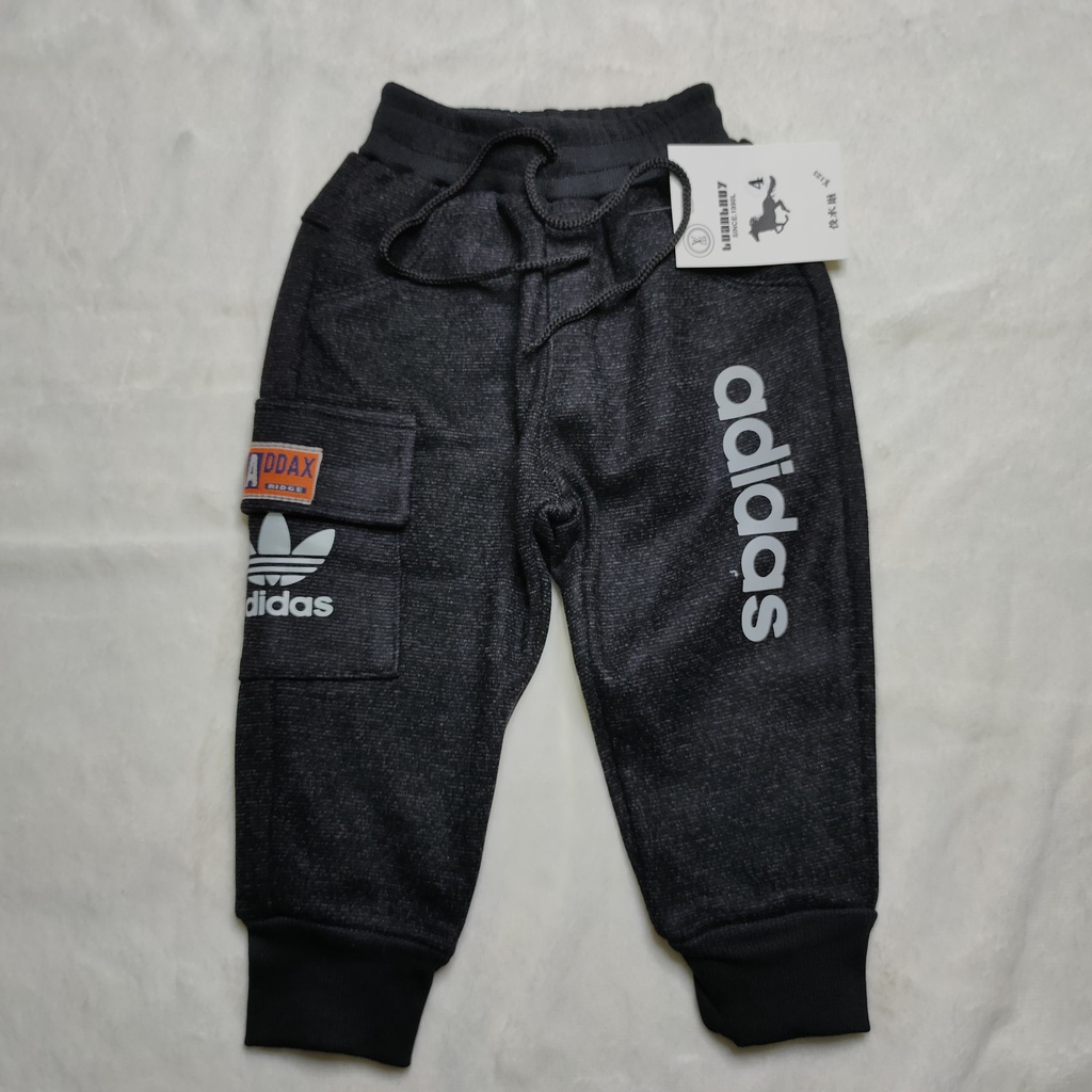 Quần Dài Jogger Nỉ Dạ Thu Đông Lót Lông Có Túi Cho Bé Trai 1 2 3 4 Tuổi Binhphuong.Store