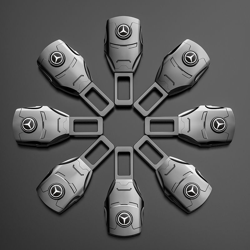 Set 1 / 2 Chốt Khóa Dây An Toàn Xe Hơi Mercedes Benz A B C E S Class GLA GLB GLC GLE