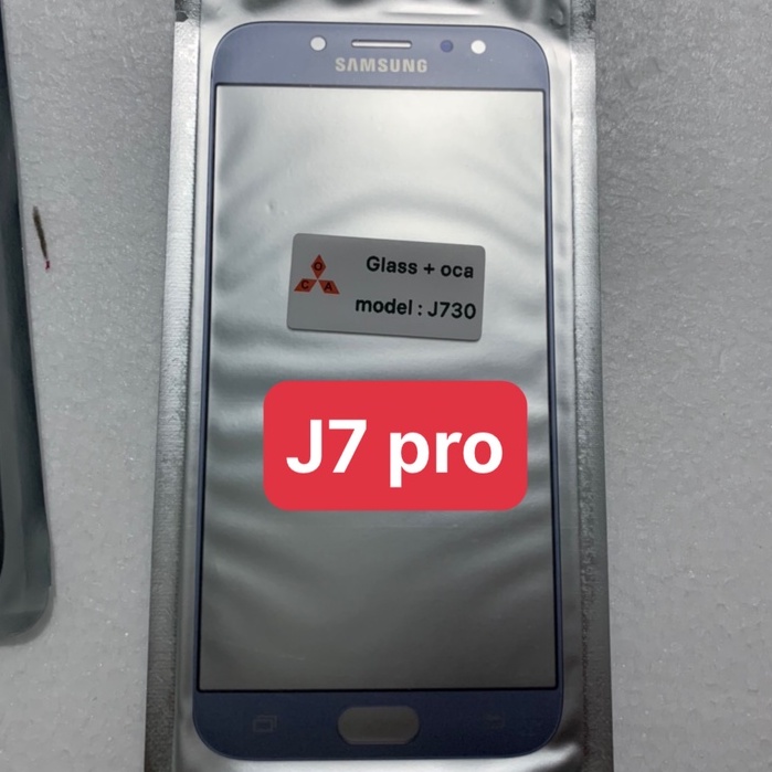 kính samsung J7 pro / J730 - kính ép liền keo