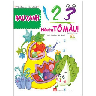 Sách - Bộ 8 Cuốn 123 Nào Ta Tô Màu