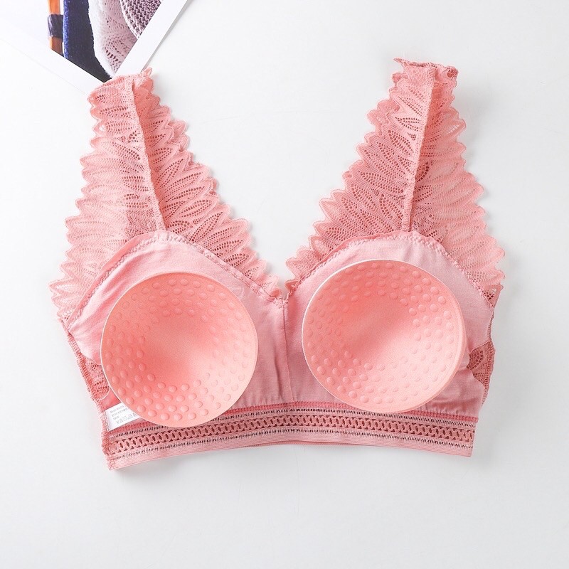 Áo Bra ren dáng ngắn xinh hết nấc