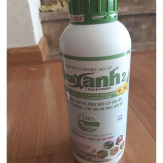 Phân bón hữu cơ sinh học dưỡng cây, phục hồi vườn Vinaxanh 2 tưới gốc 1 lít