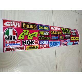 Tem logo sét dài in thường